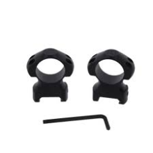 Steel rings Konus high D 25.4 Weaver