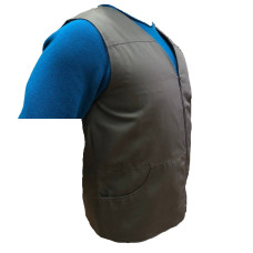 Vest with electric heating Owl brown