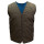 Vest with electric heating Owl brown