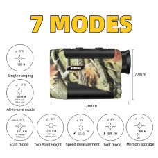Laser Rangefinder  Nohawk A2-1500 Camo (1500 м)
